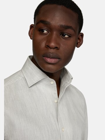 Boggi Milano Regular fit Button Up Shirt in Grey