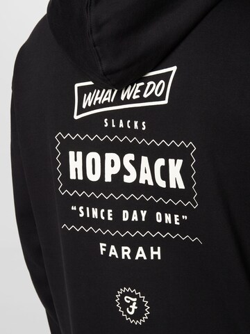 FARAH Sweatshirt 'GLADSTONE' in Black