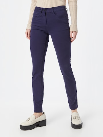 TOM TAILOR Slimfit Jeans 'Alexa' in Blauw: voorkant