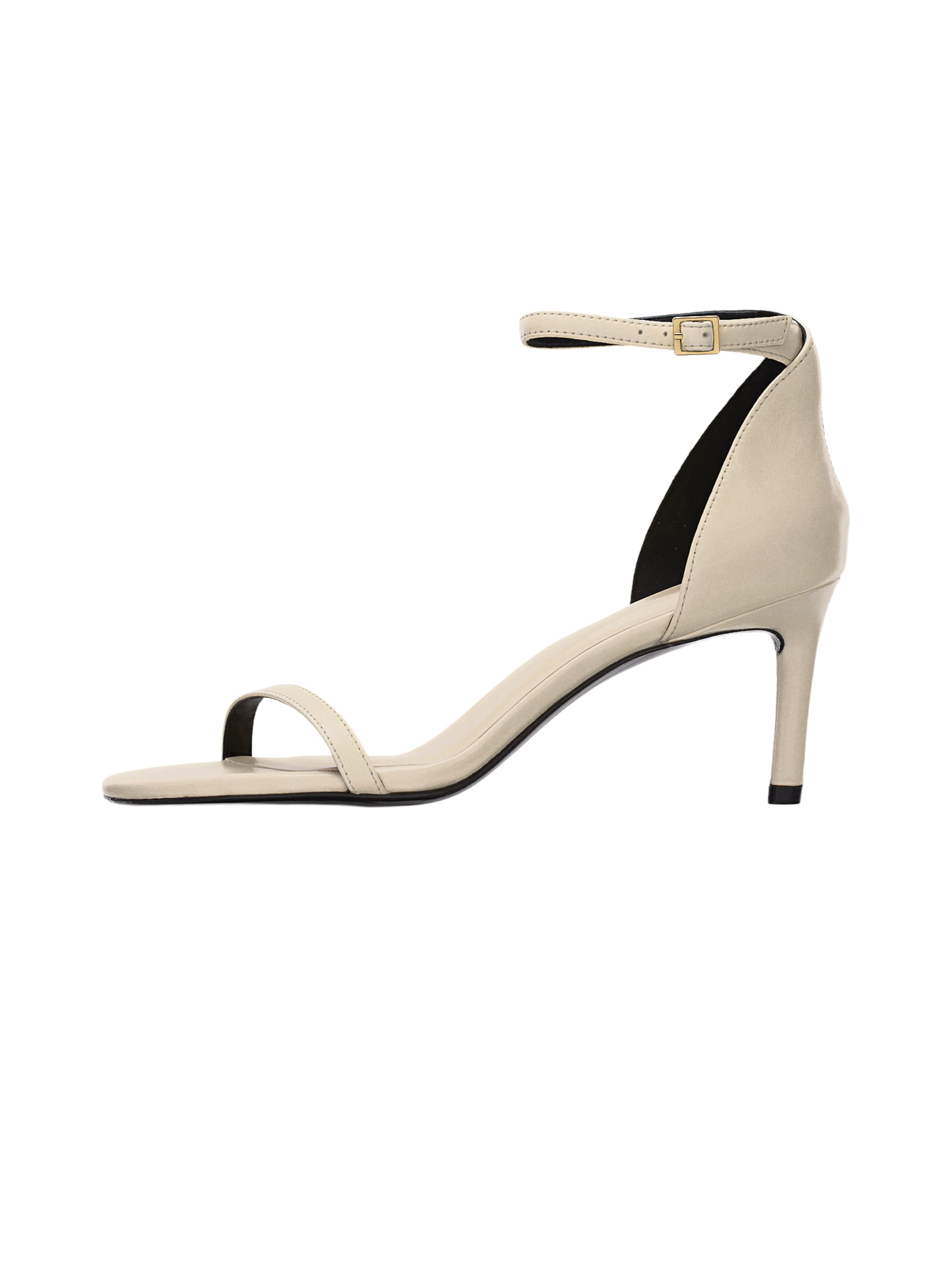 Sandales à lanières 'Gracey' BOSS en beige : devant