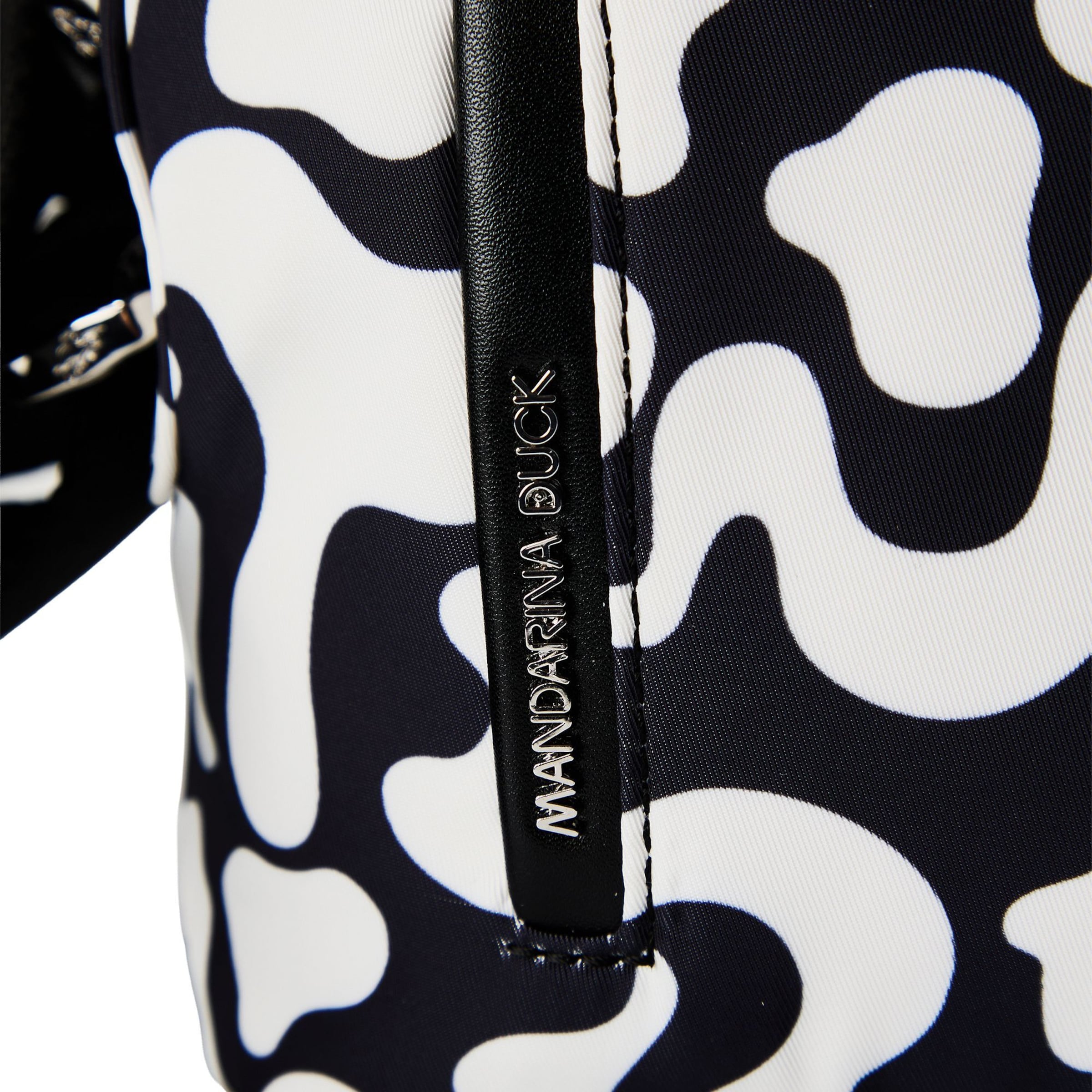 MANDARINA DUCK Schoudertas 'Hunter Moire' in Zwart