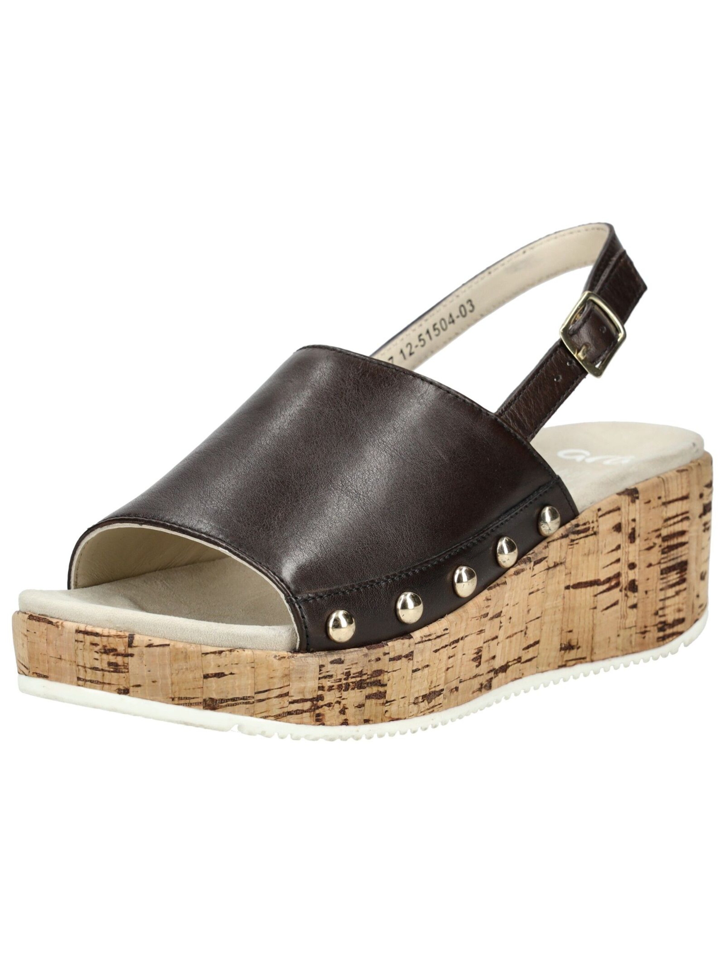 ARA Sandal in Brown: front
