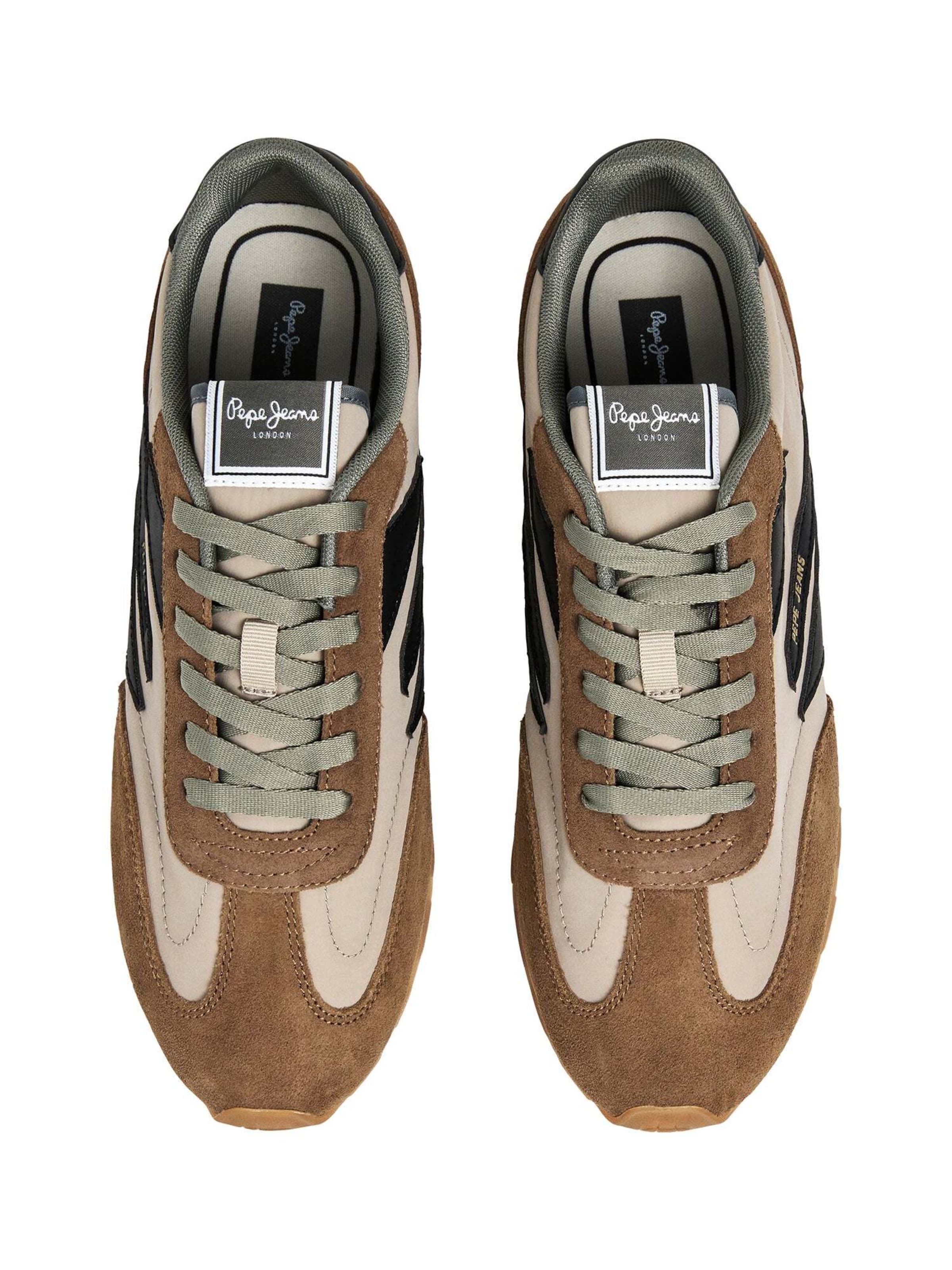 Sneaker bassa 'Jason Retro' di Pepe Jeans in beige