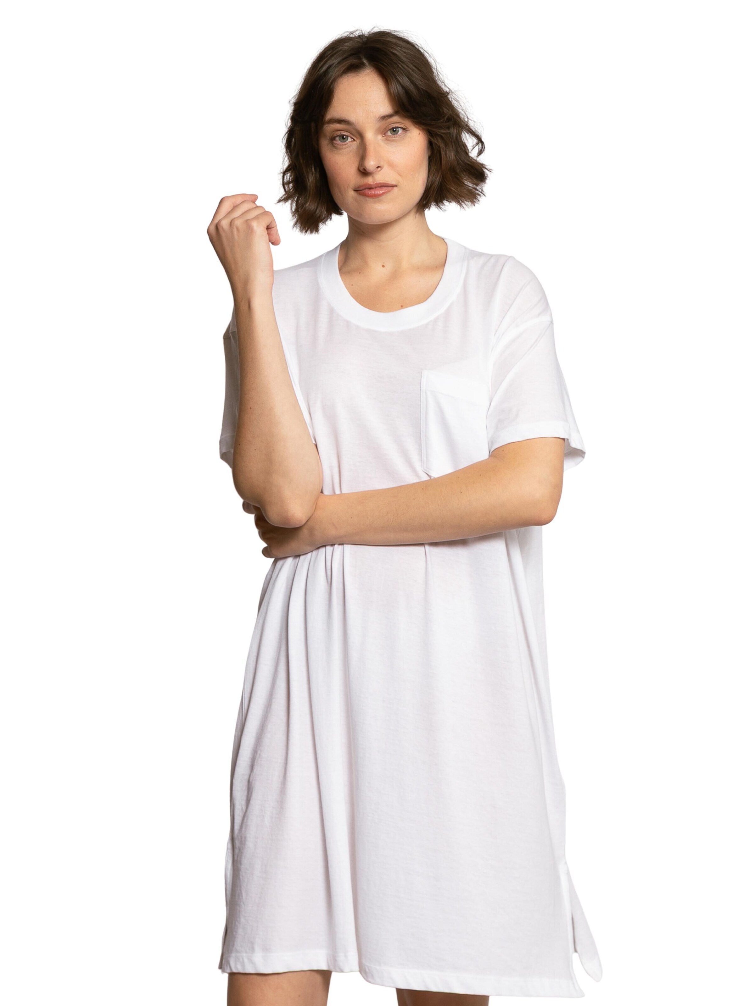 Robe '24_24' LDB en blanc : devant