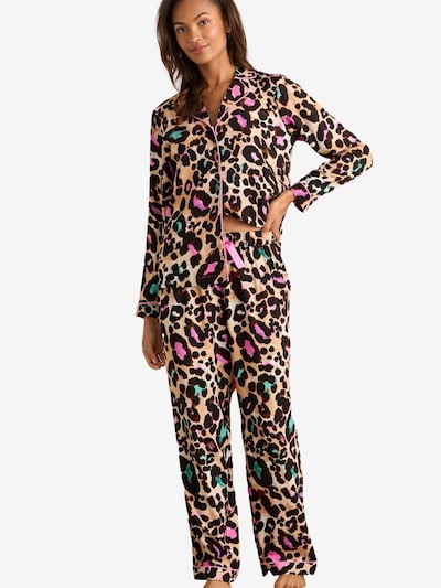 love & roses Pidžama u smeđa / miks boja, Pregled proizvoda