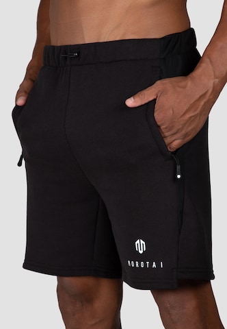 Regular Pantalon de sport 'Neotech' MOROTAI en noir