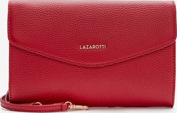 Pochette 'Bologna' Lazarotti en rouge : devant