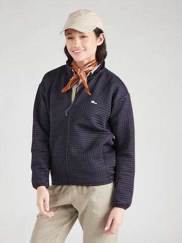 Giacca di pile funzionale 'MOGARI' di JACK WOLFSKIN in blu: frontale