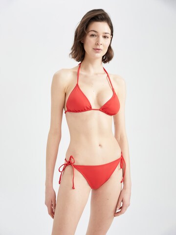 DeFacto Bikinihose in Rot: predná strana