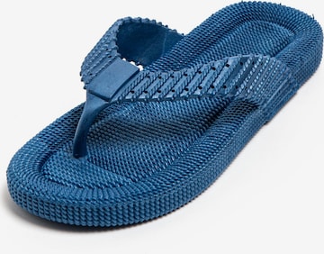 Brasileras - Zapatos para playa y agua 'Sandito' en azul: frente