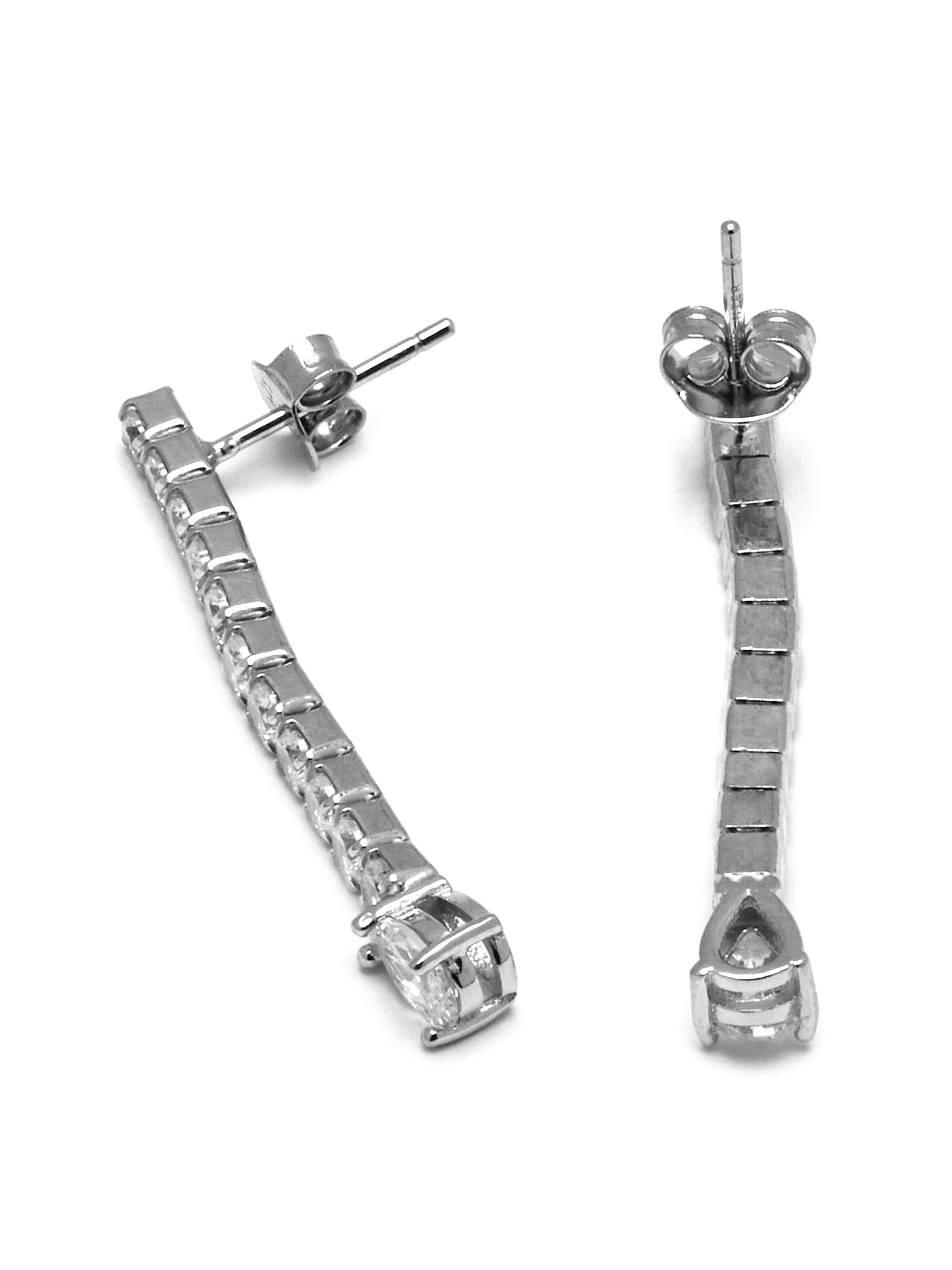 Luxenter Oorbellen 'Guoi' in Zilver