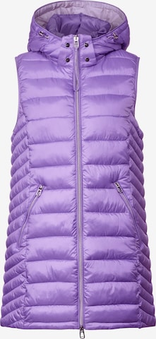 STREET ONE Vest in Purple: front