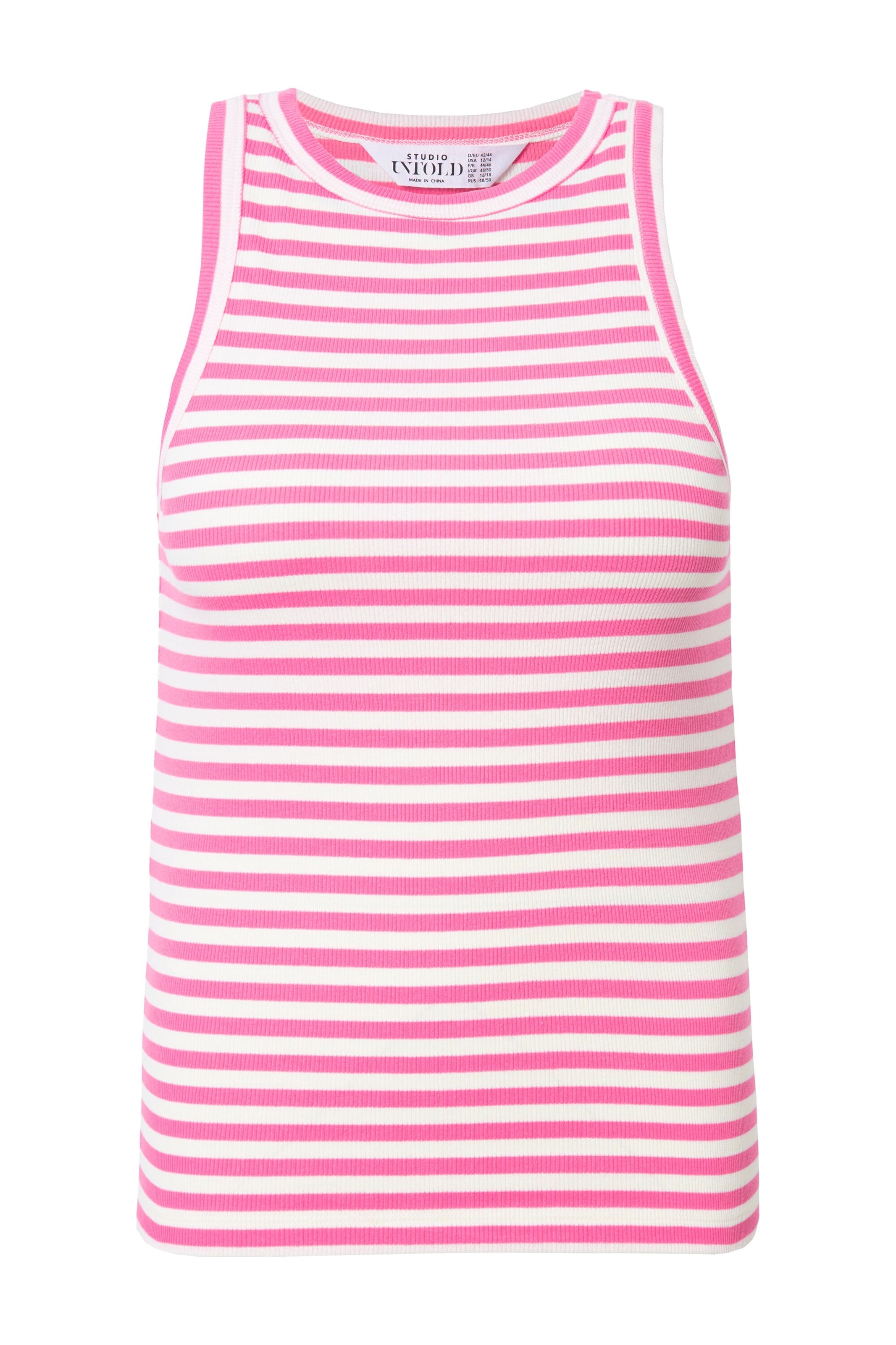 Studio Untold Top in Roze: voorkant