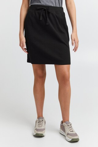 Oxmo Skirt 'Lou' in Black: front