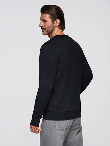 Ombre Sweatshirt 'OM-SSBN-0159' in Zwart