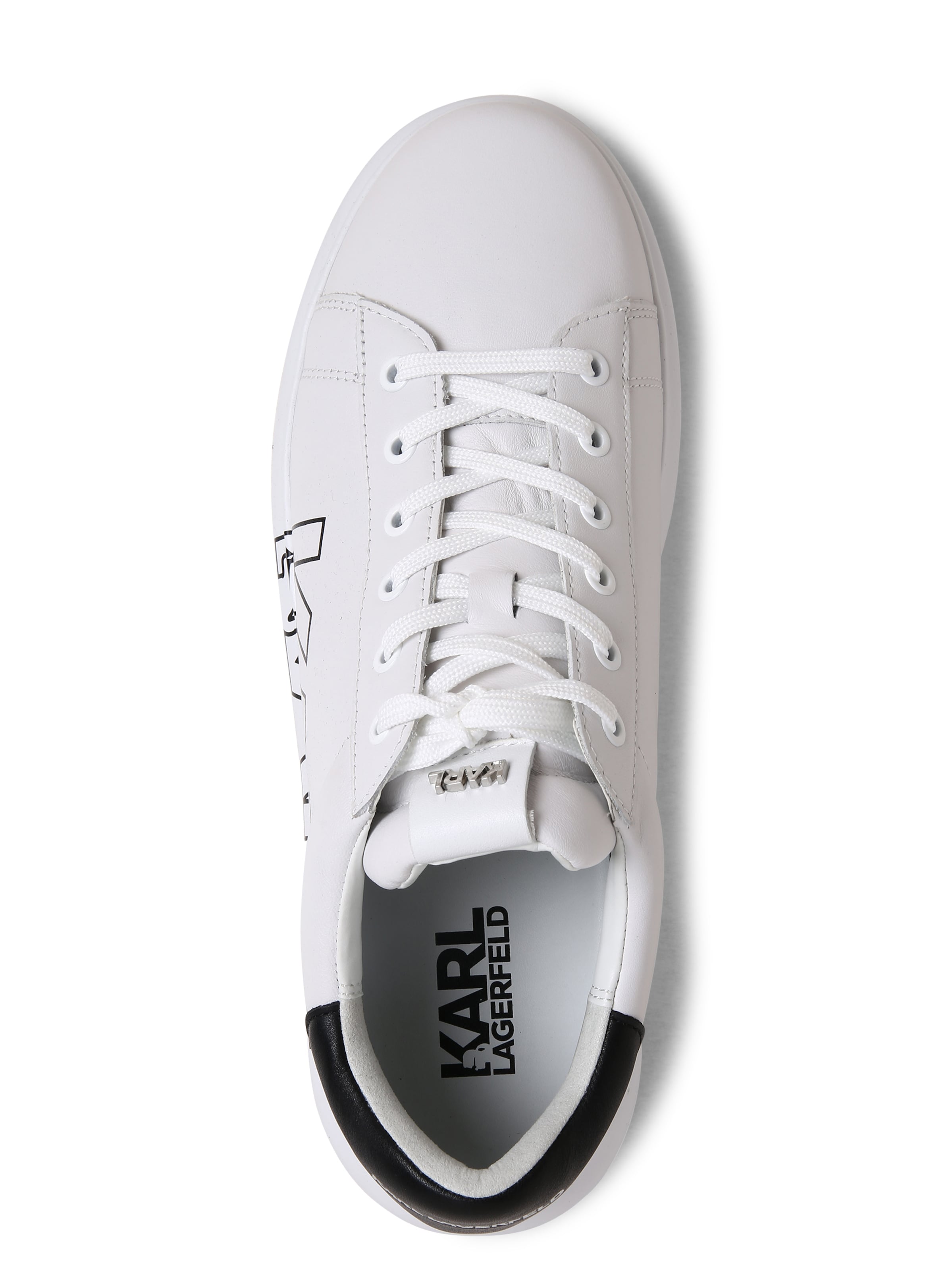 Baskets basses Karl Lagerfeld en blanc