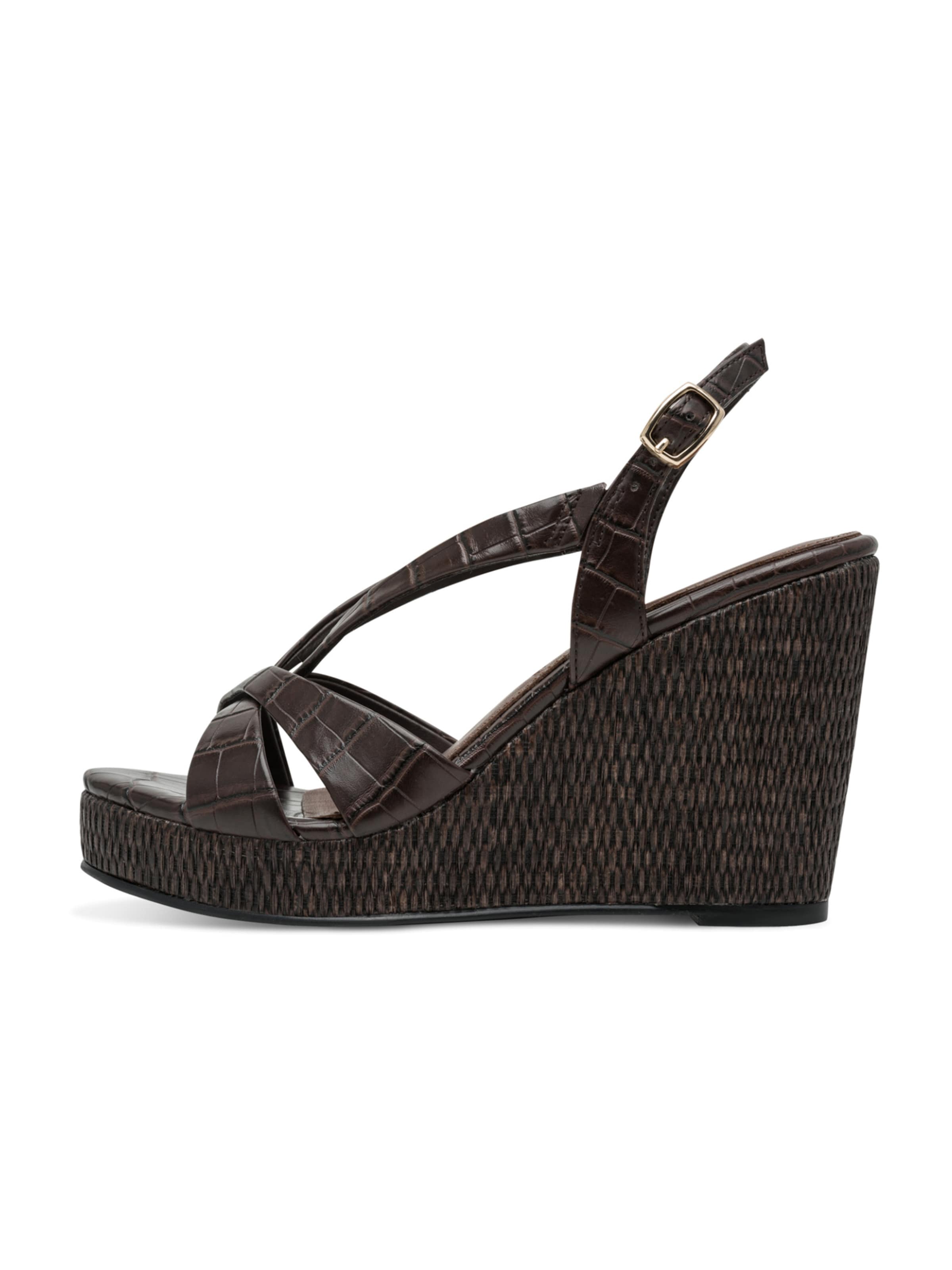 Sandales Tamaris en marron