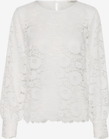 Cream Блузка 'Shuri' в Белый: спереди