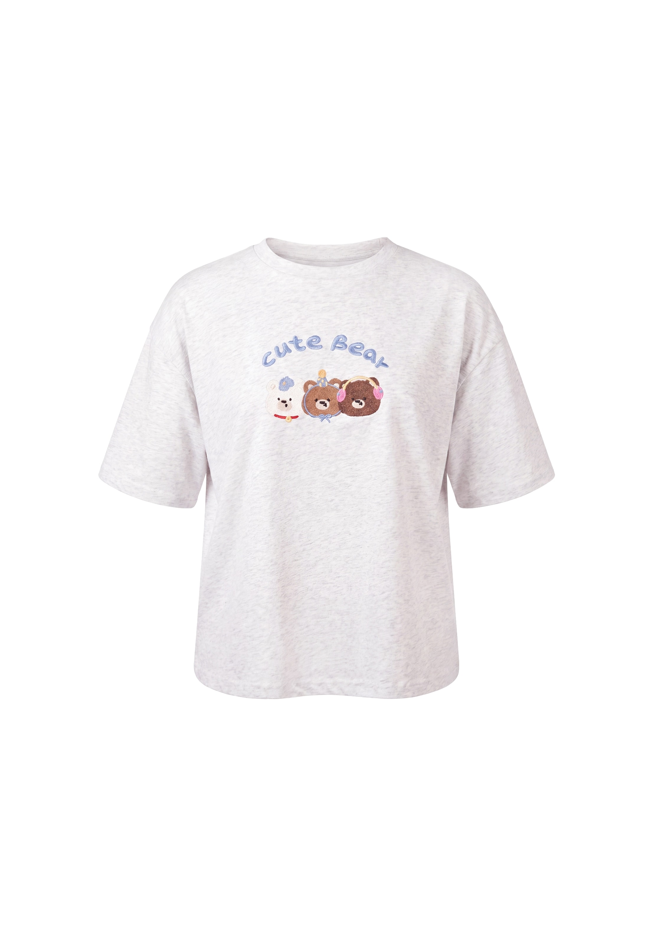 MYMO - Camiseta 'Pop' en gris: frente