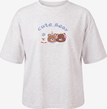MYMO - Camiseta 'Pop' en gris: frente