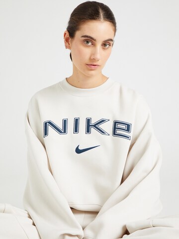 Nike Sportswear Sweatshirt 'PHNX FLC' in Beige