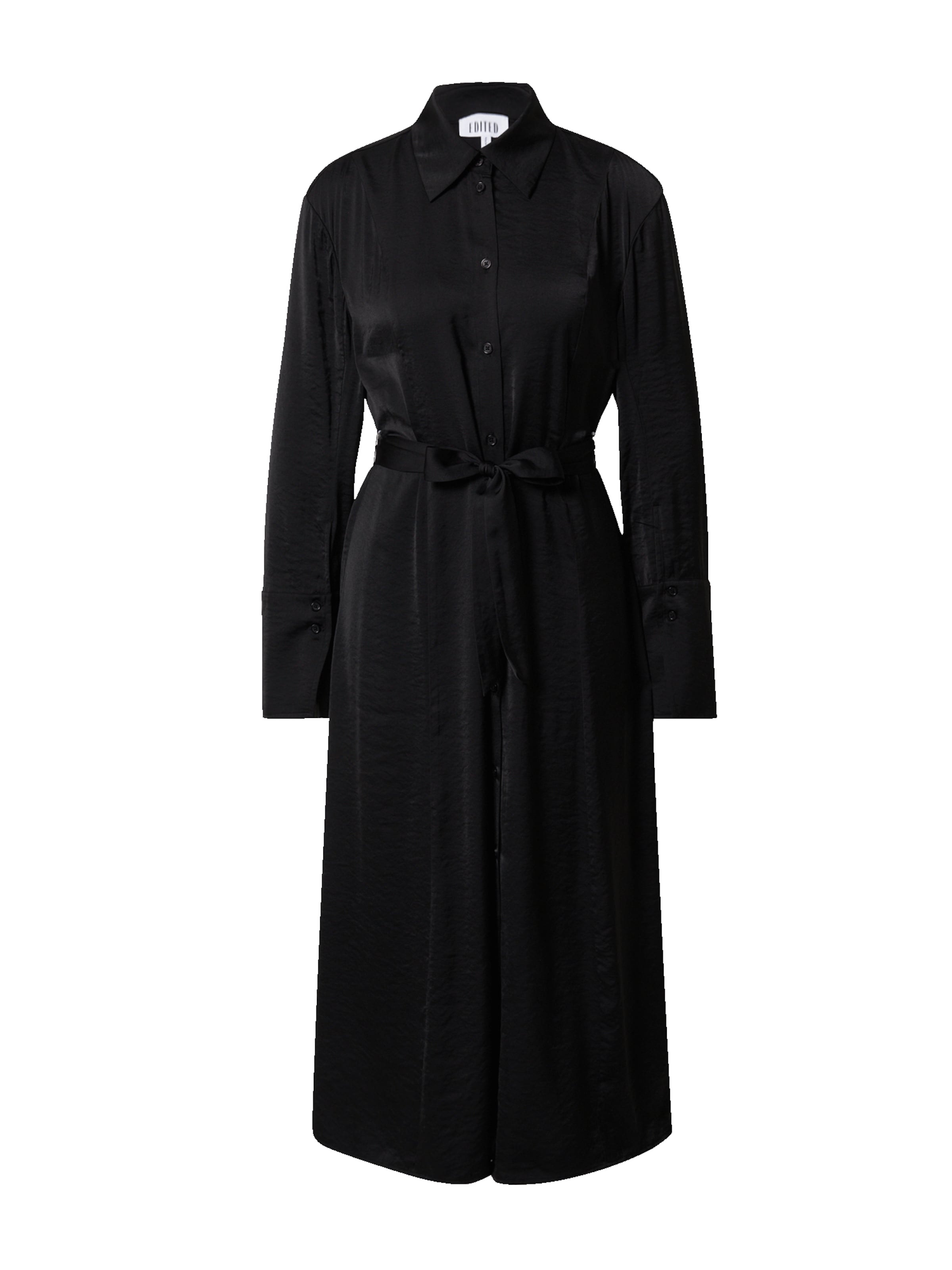 EDITED Šaty 'Vladimira' - Čierna: predná strana