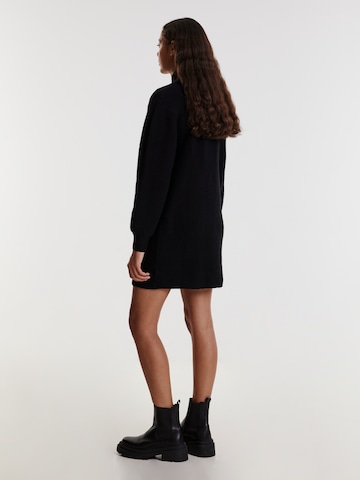 EDITED Knitted dress 'Eske' in Black