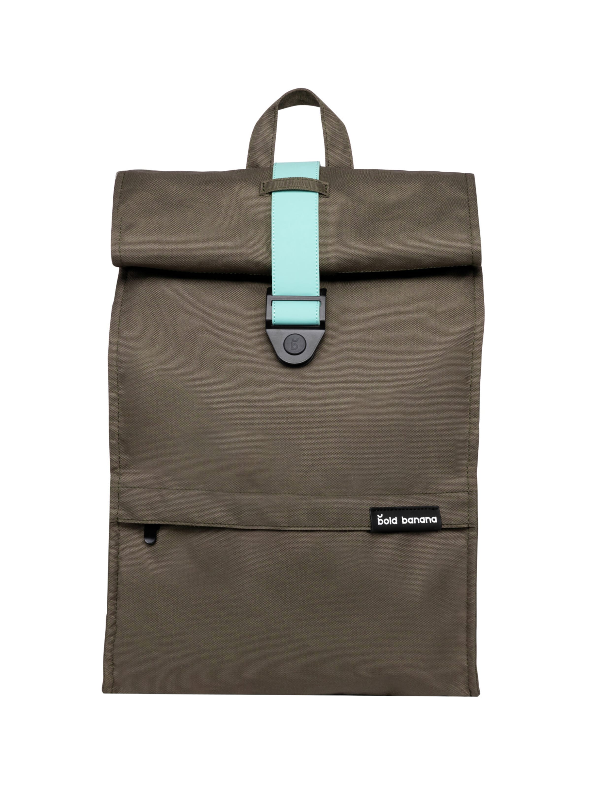 Bold Banana Rucksack 'Roll Top' in Braun: Vorderseite
