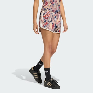 ADIDAS ORIGINALS - Loosefit Calças 'Adidas × Liberty London' em azul: frente