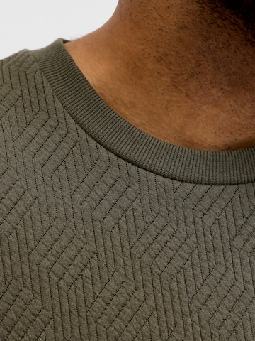Jack & Jones Plus Sweatshirt 'JCOGEO' i grön