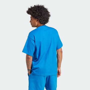 T-Shirt 'Adicolor Contempo' ADIDAS ORIGINALS en bleu