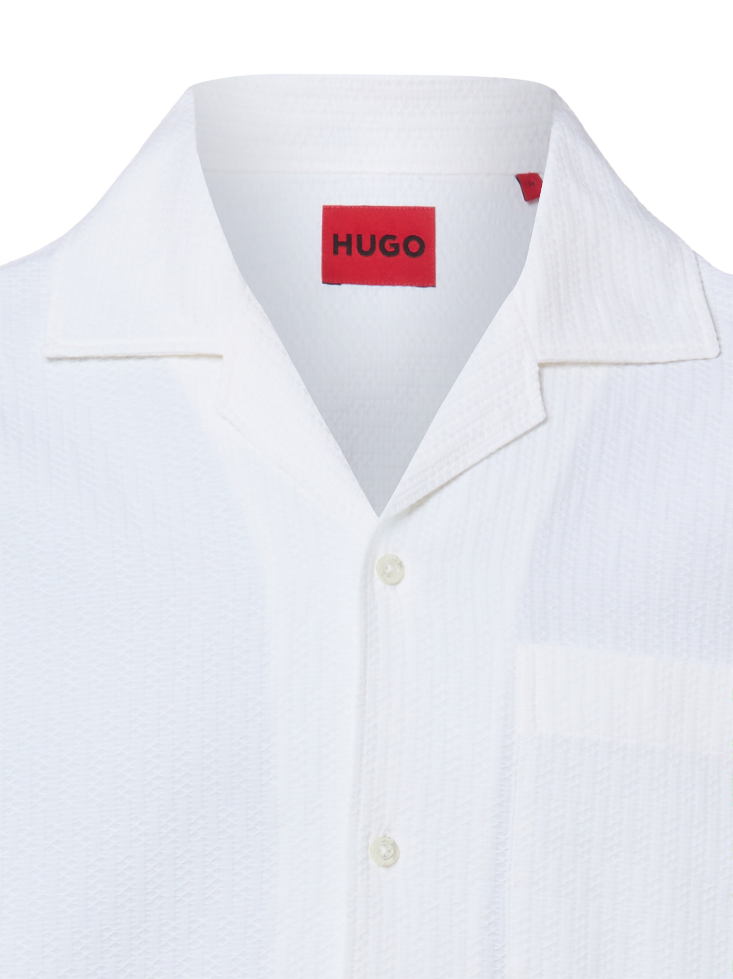 HUGO Regular fit Overhemd 'Exolino' in Wit