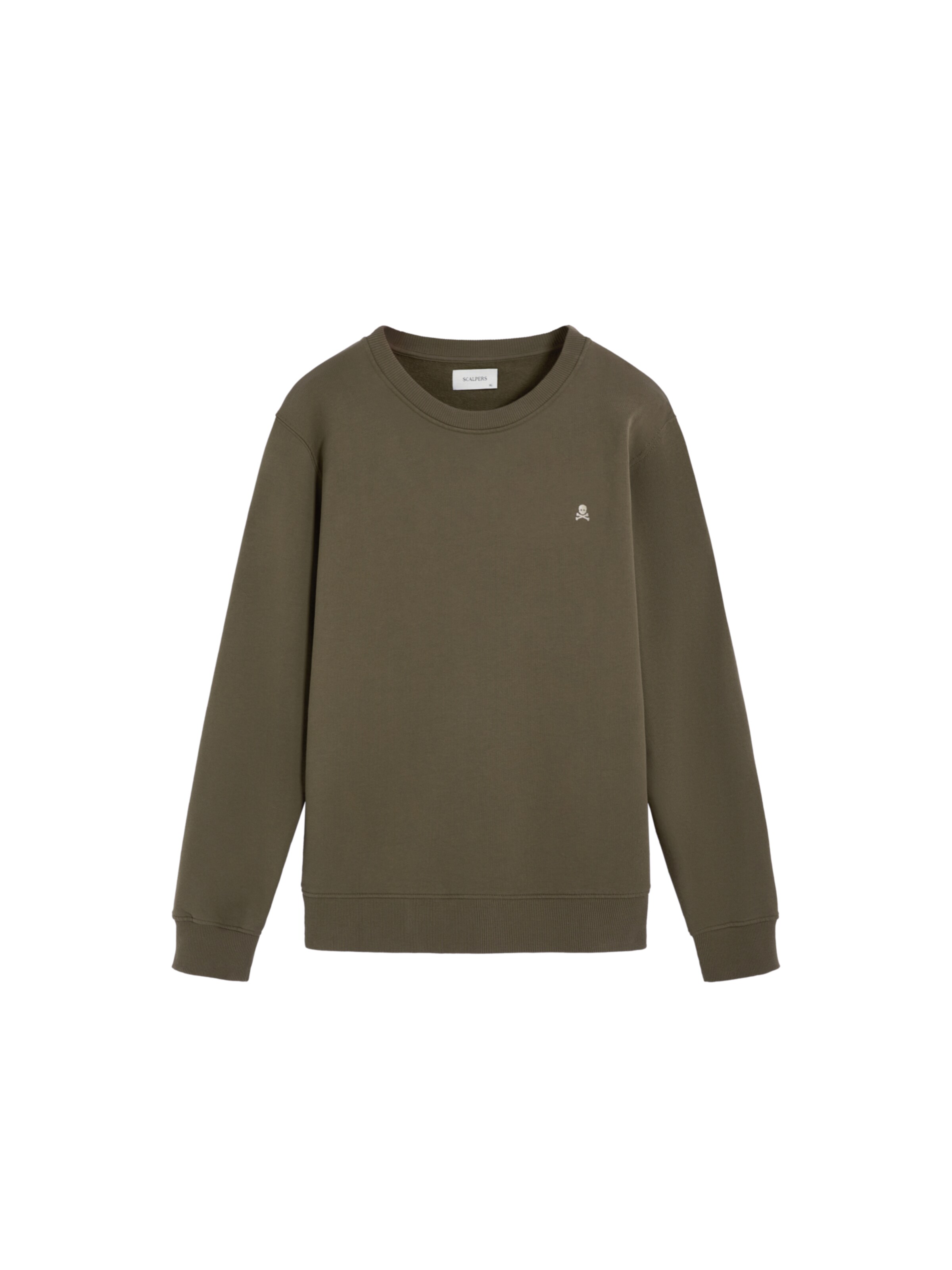 Scalpers Μπλούζα φούτερ ' ' σε πράσινο: μπροστά