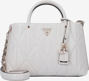 Sacs à main 'Aldina' GUESS en blanc : devant