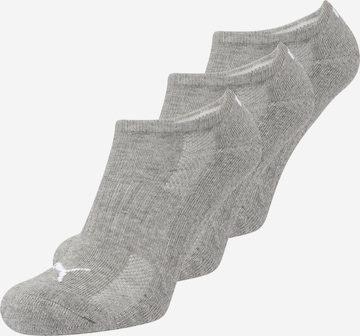 Chaussettes de sport PUMA en gris : devant