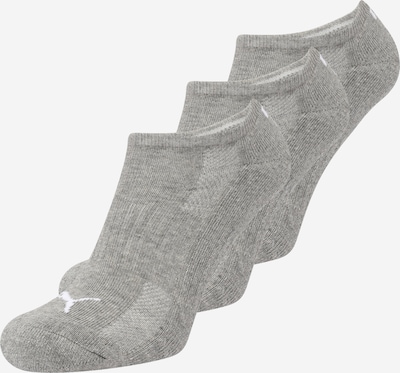 PUMA Chaussettes de sport en gris / blanc, Vue avec produit