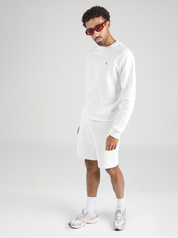 SCOTCH & SODA Sweatshirt 'Essential' i hvid
