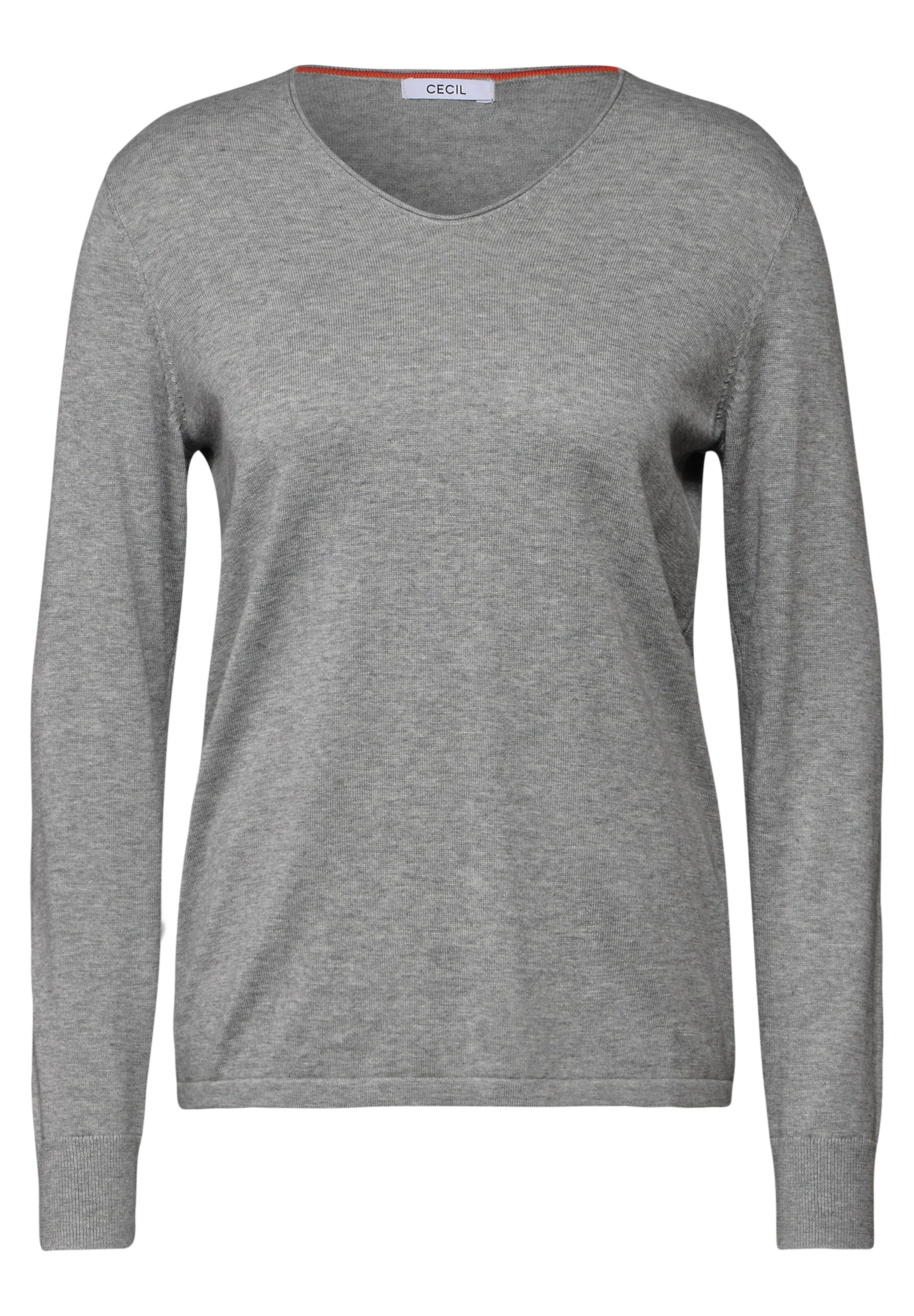 CECIL Feinstrickpullover in Grau: Vorderseite