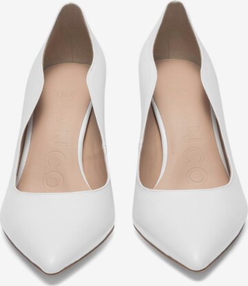 Bianco Pumps i hvid