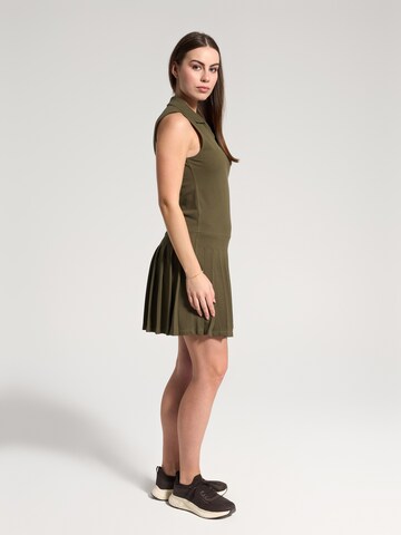 NOWIHT Jurk 'Allegra' in Groen