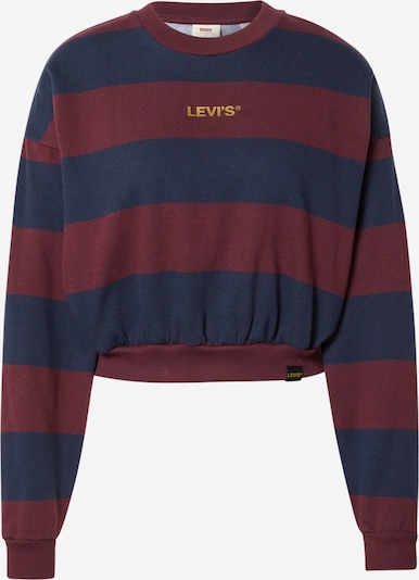 LEVI'S Sweatshirt in marine / pueblo / gelb, Produktansicht