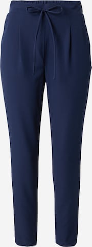 VERO MODA Pleat-Front Pants 'AVA' in Blue: front
