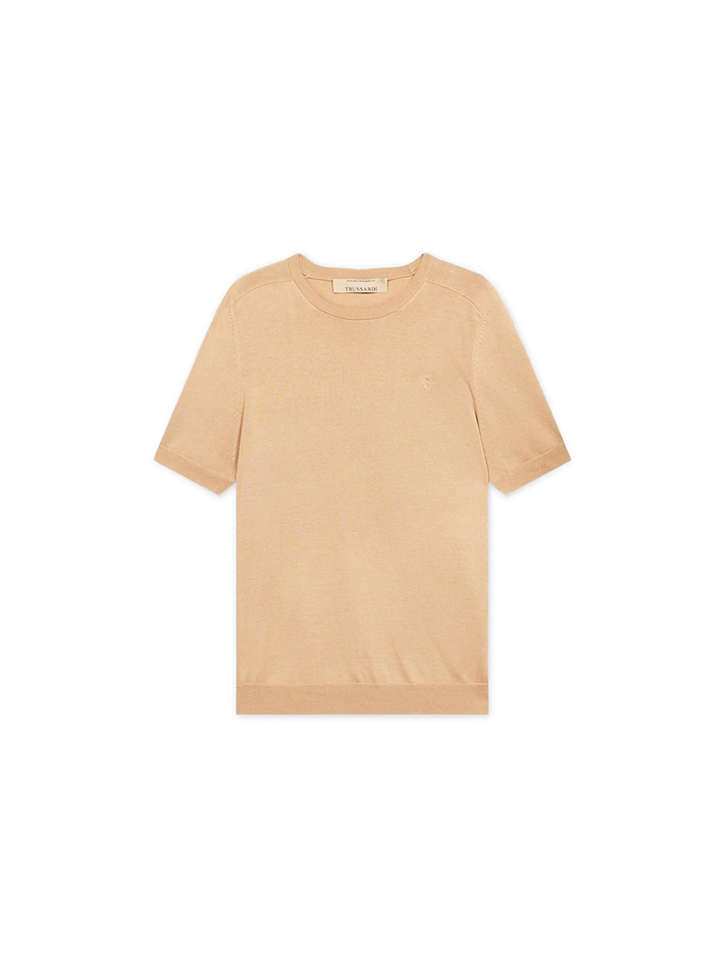 Pull-over Trussardi en beige : devant