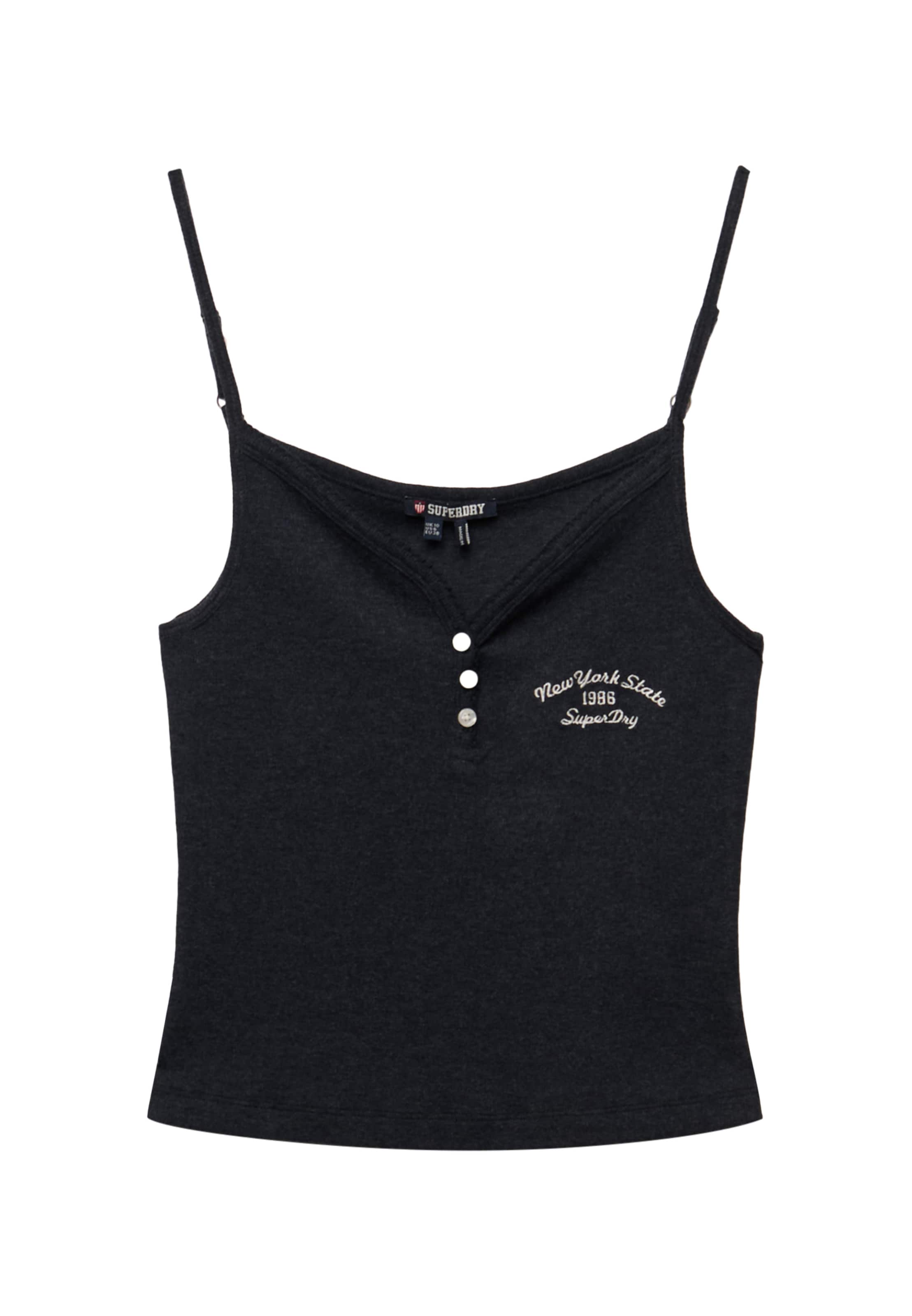 Haut Superdry & Co en bleu : devant