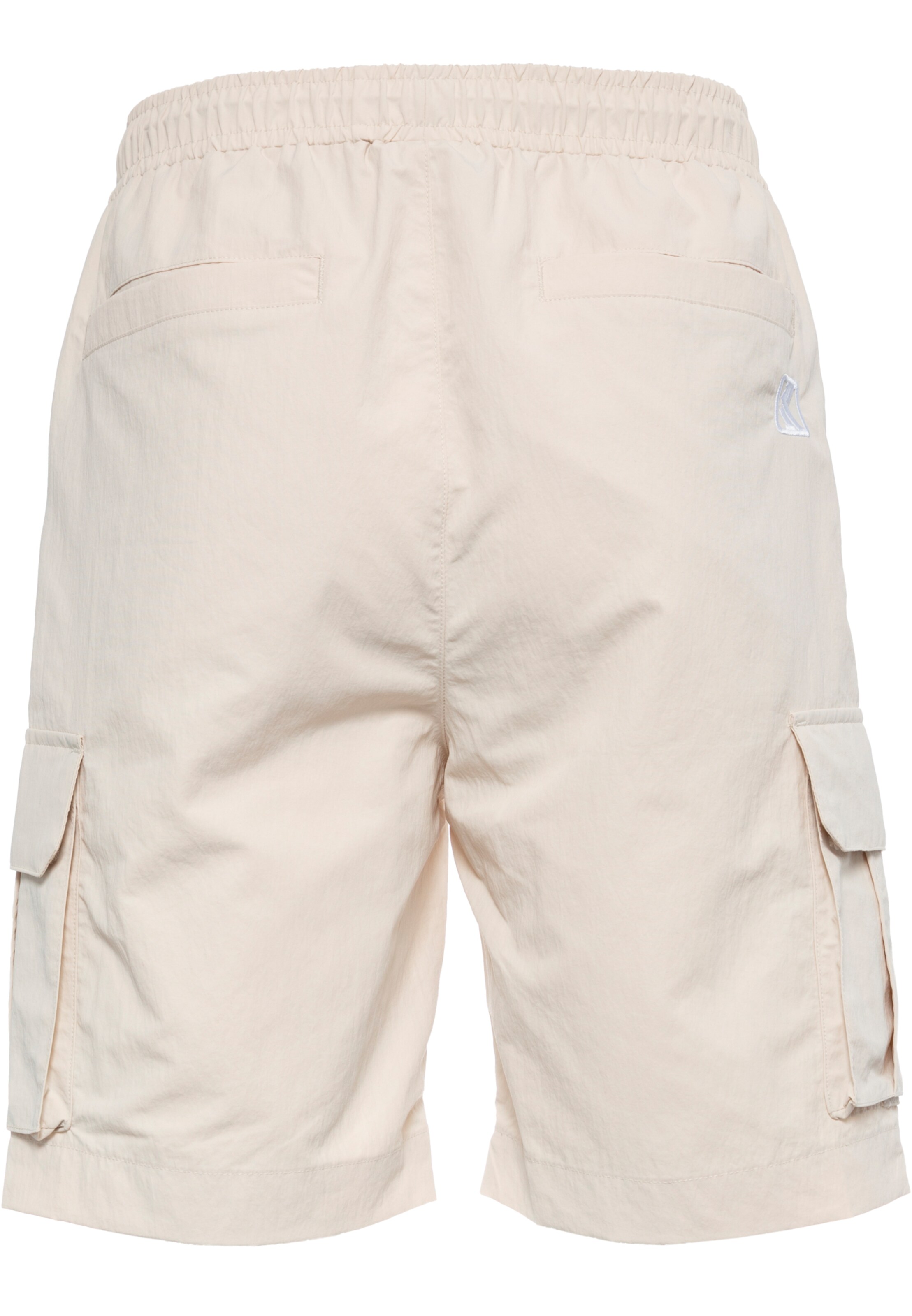 Karl Kani Loose fit Cargo trousers in White
