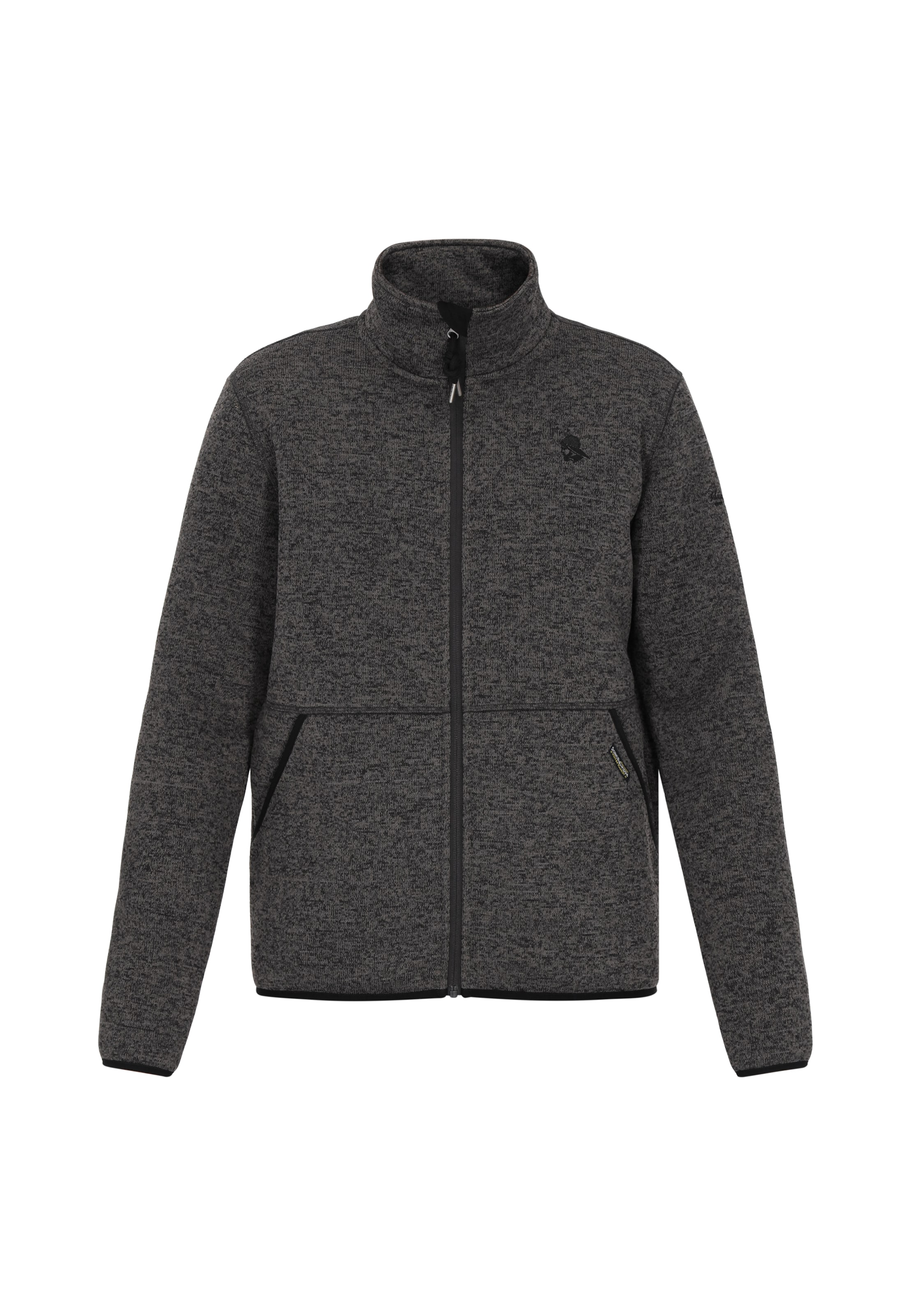 Schmuddelwedda Flisová bunda - Sivá: predná strana