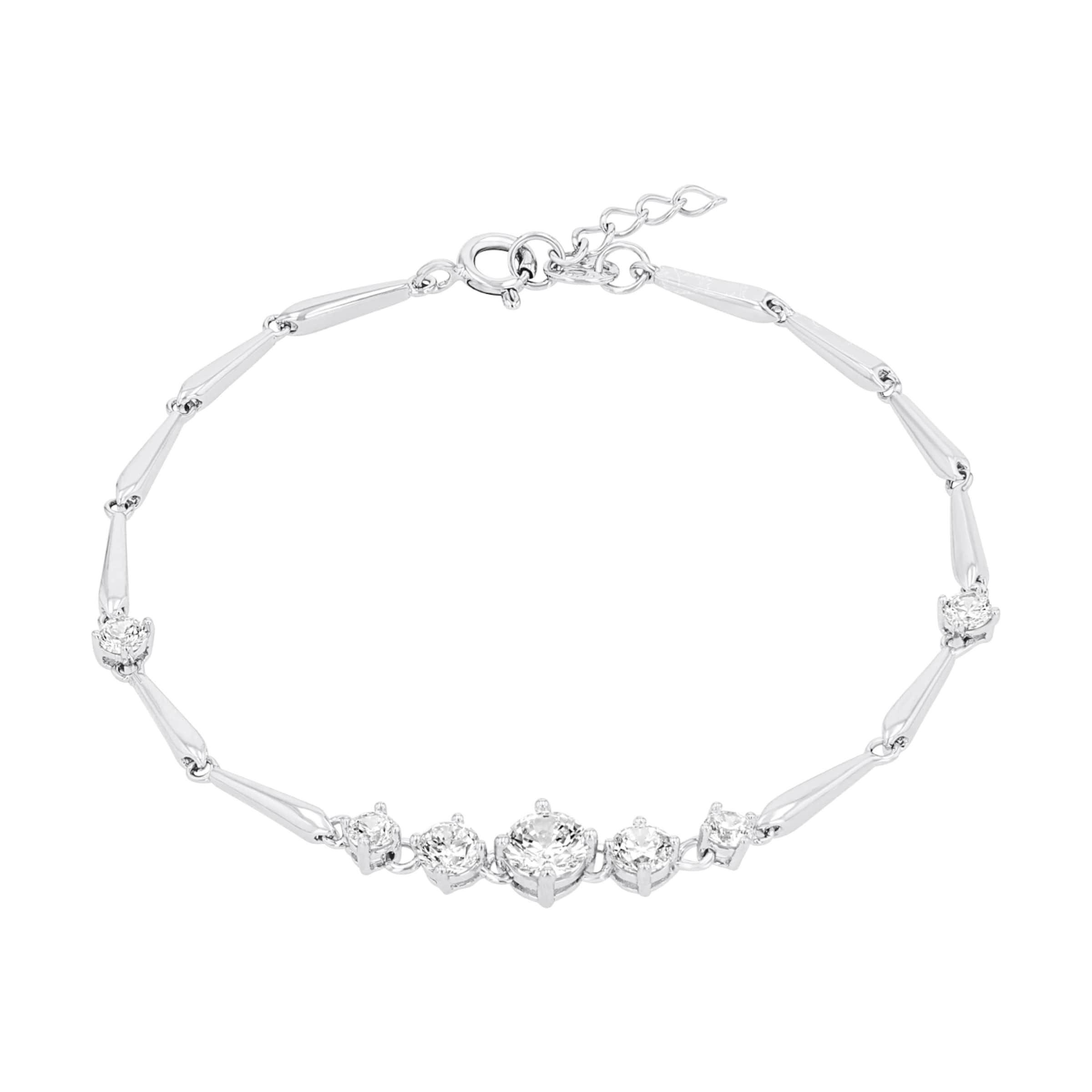 AMOR Armband in Silber: Vorderseite