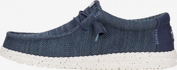 Baskets basses 'Wally' HEY DUDE en bleu : devant