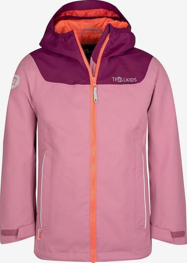 TROLLKIDS Outdoor jacket 'Bergen' in Purple / Orange / Light pink, Item view