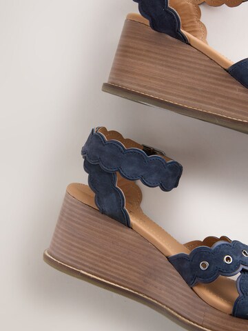 Next Strap sandal 'Forever Comfort' in Blue